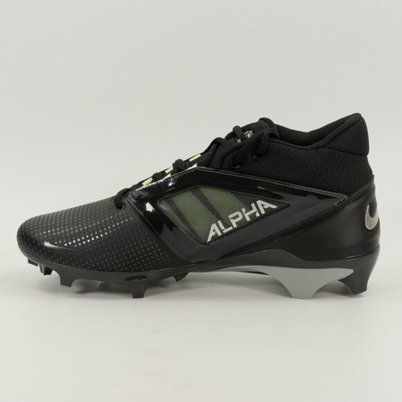Nike Alpha Menace 4 Pro 'Black Light Smoke Grey' FD7037-001 Football size 11 - Picture 2 of 9
